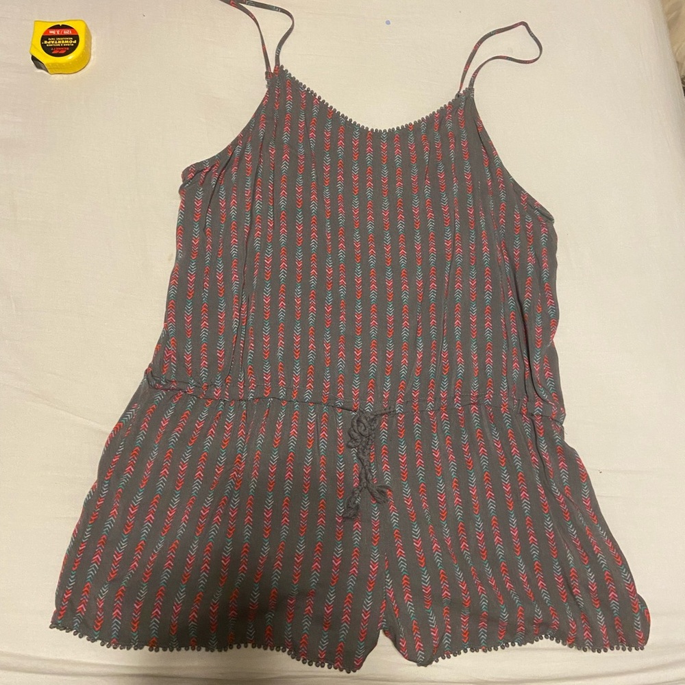 Patterned Romper
